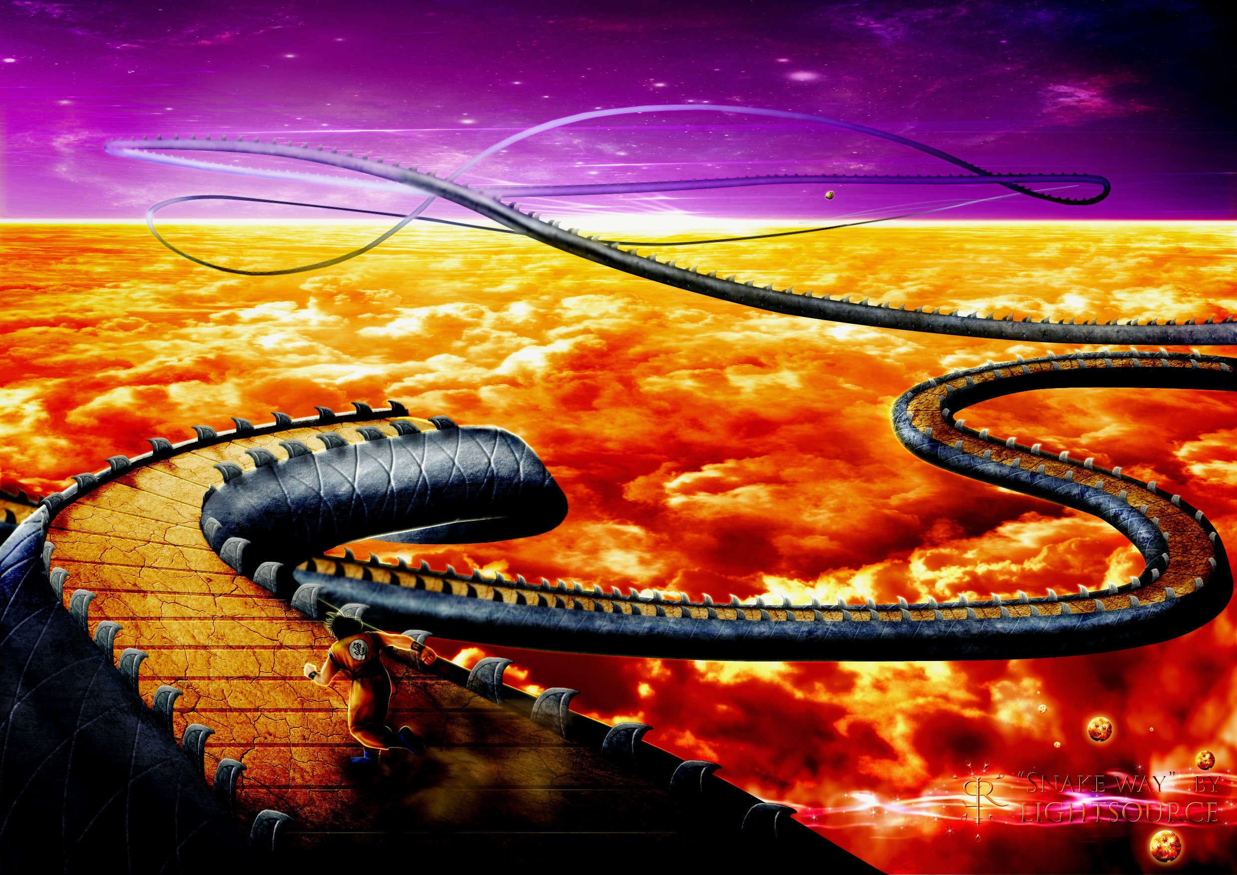 Snack Way Con đường rắn - Snake Way - Dragon Ball