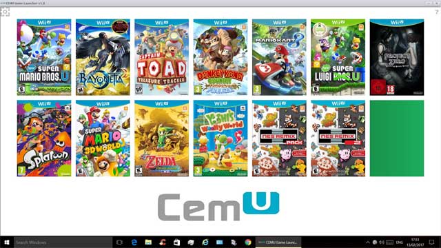Giả lập Wii Nintendo bằng CEMU